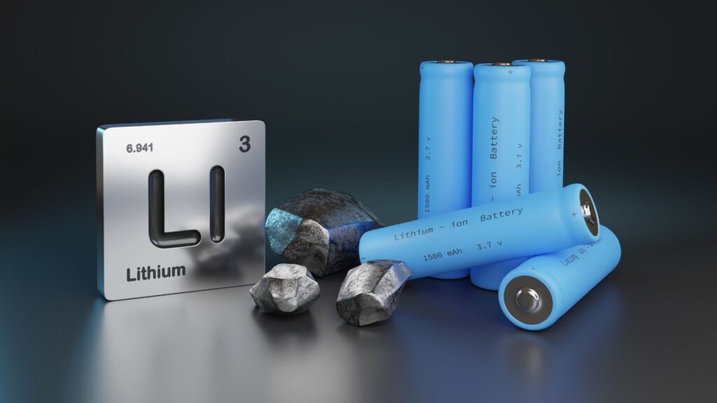 cara kerja baterai lithium