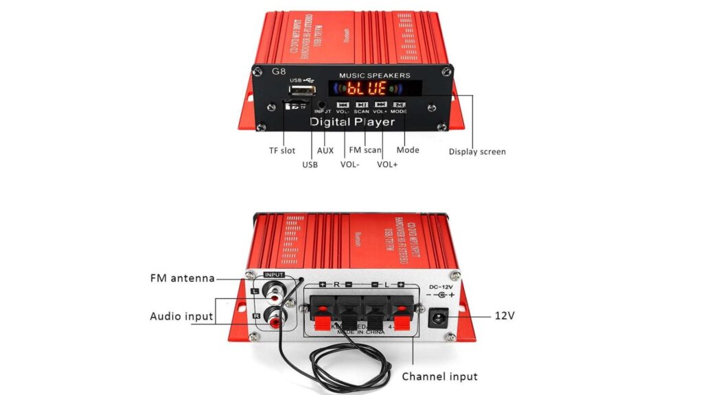 amplifier 12 volt