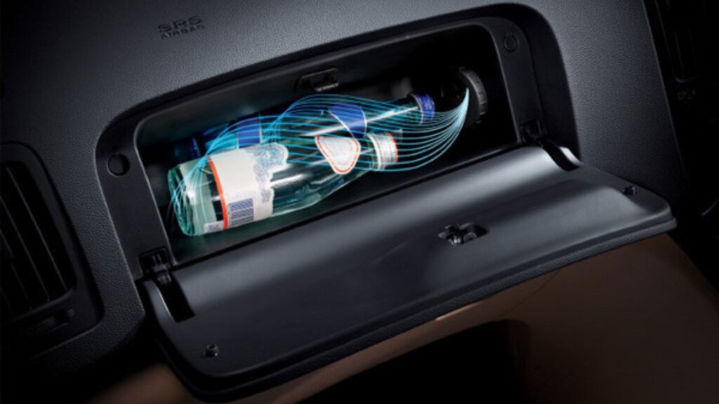 cooling glove box