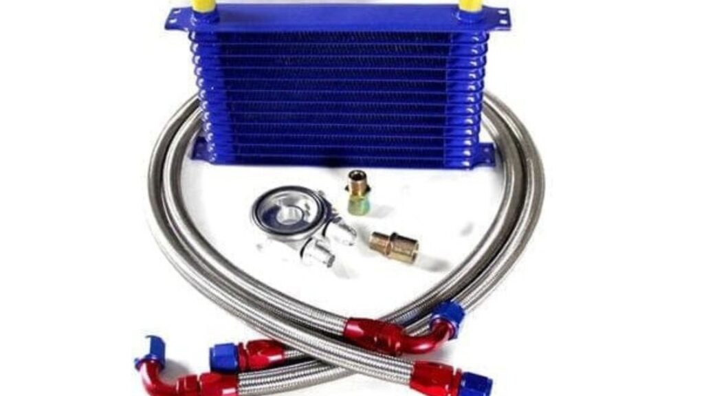 air cooled oil cooler